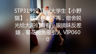 STP31912 正宗大学生【小野猫】，趁着室友不再，宿舍脱光给大哥们看看，眼镜妹反差婊，菊花鲍鱼吸引人 VIP0600