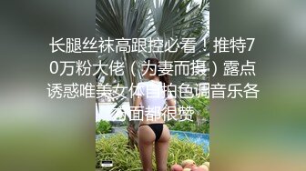 长腿丝袜高跟控必看！推特70万粉大佬（为妻而摄）露点诱惑唯美女体自拍色调音乐各方面都很赞