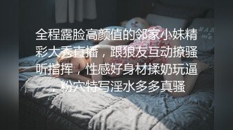 全程露脸高颜值的邻家小妹精彩大秀直播，跟狼友互动撩骚听指挥，性感好身材揉奶玩逼，粉穴特写淫水多多真骚