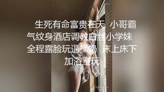    生死有命富贵在天  小哥霸气纹身酒店调教白丝小学妹  全程露脸玩逼揉奶  床上床下加浴室玩