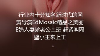  行业内十分知名新时代的网黄导演EdMosaic精品之美丽E奶人妻趁老公上班 赶紧叫隔壁小王来上工